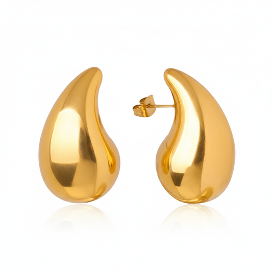 Sculpted Teardrop Earrings