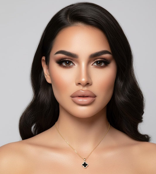 Reversible Four Leaf Necklace