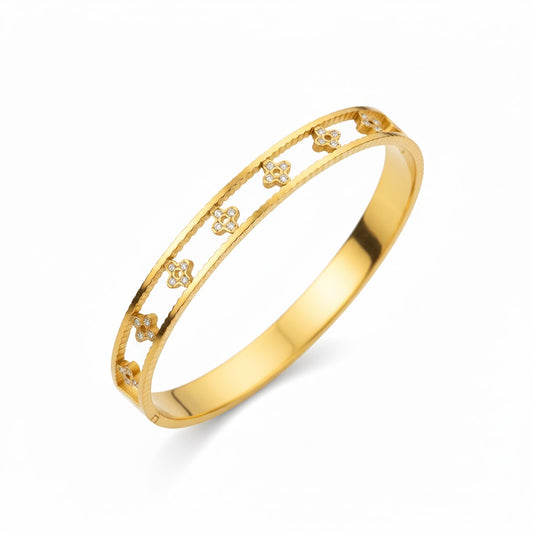 Clover Halo Bangle