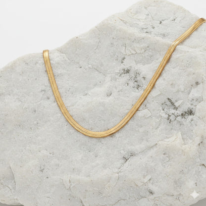 Snake Chain Statement Necklace