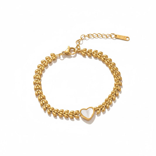 Heart Charm Bracelet