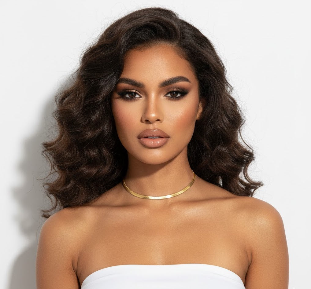 Snake Chain Statement Necklace