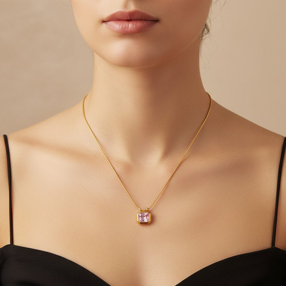 Rose Quartz Necklace