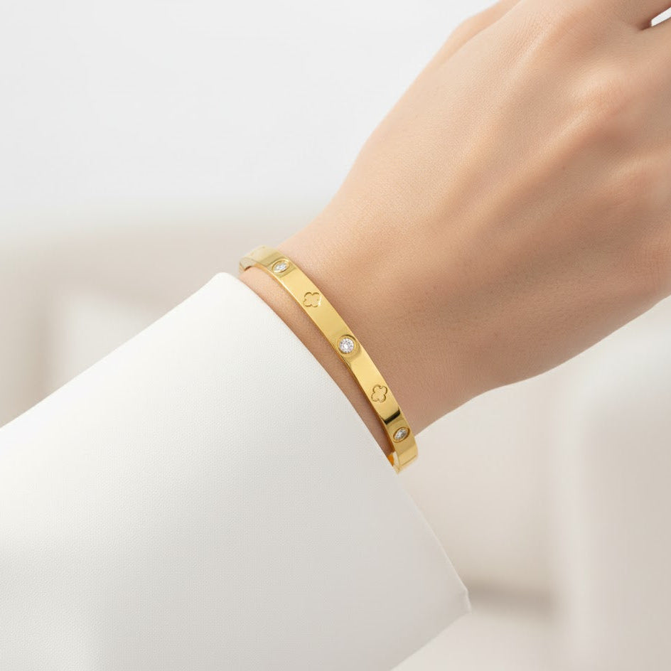 Golden Fortune Bangle