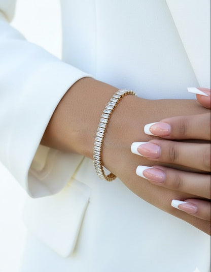 Baguette Tennis Bracelet