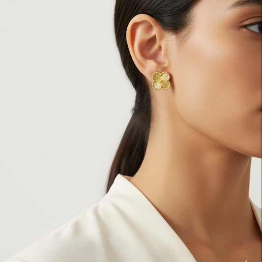 Luxe Clover Earrings