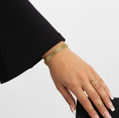 Modern Mesh Bracelet