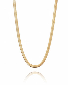 Snake Chain Statement Necklace