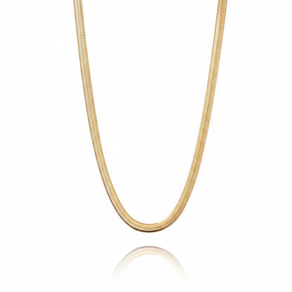 Snake Chain Statement Necklace