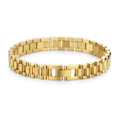 Gold Watch Band Bracelet