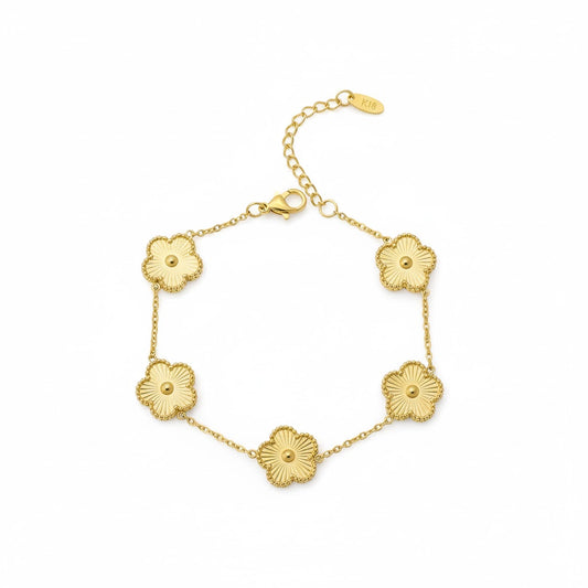 Golden Petal Bracelet