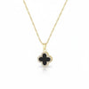Reversible Four Leaf Necklace